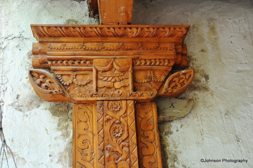 Alchi Monastery - Detailed woodworks 