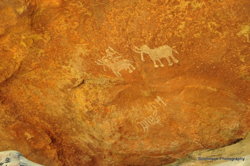 The rock paintings of Bhimbetka 