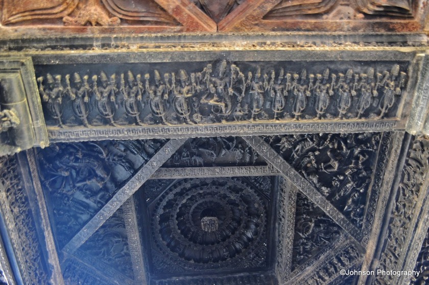Details of one of the ceilings 